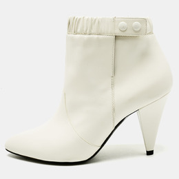 Celine: Белые ботинки 