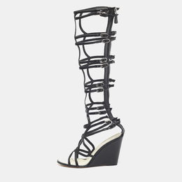Chanel: Чёрные сандалии 