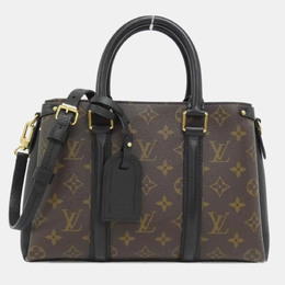Louis Vuitton: Коричневая сумка 