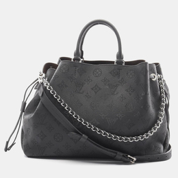 Louis Vuitton: Чёрная сумка-шоппер 
