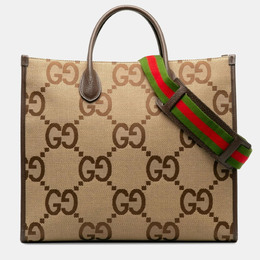 Gucci: Бежевая сумка  GG
