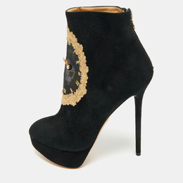 Charlotte Olympia: Чёрные ботинки 