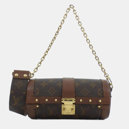 Louis Vuitton: Коричневая сумка  Papillon