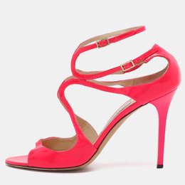 Jimmy Choo: Розовые сандалии  Lance
