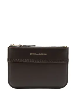 Comme Des Garçons Wallet: Коричневый кошелёк 