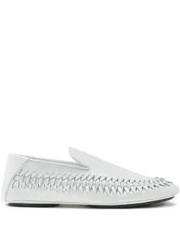 Proenza Schouler: Белые лоферы 