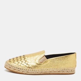 Bottega Veneta: Мокасины  Intrecciato