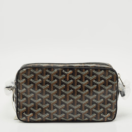 Goyard: Чёрная сумка через плечо 
