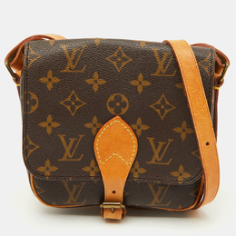 Louis Vuitton: Коричневая сумка 