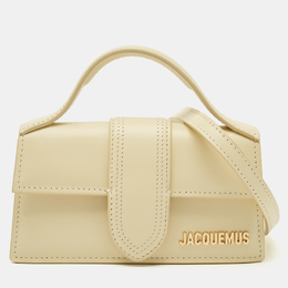 Jacquemus: Белая сумка на руку  Le Bambino