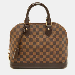 Louis Vuitton: Коричневая сумка 