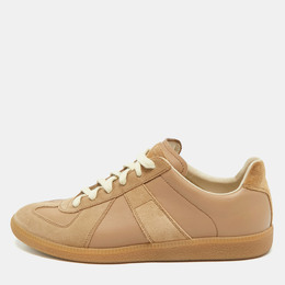 Maison Martin Margiela: Бежевые кроссовки  Replica