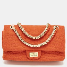 Chanel: Оранжевая сумка 