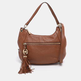 MICHAEL Michael Kors: Коричневая сумка через плечо 