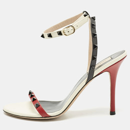 Valentino: Многоцветные сандалии  Rockstud