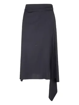 Ann Demeulemeester: Юбка с запахом 