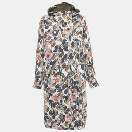 Gucci: Многоцветный плащ 