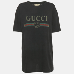 Gucci: Чёрная футболка 