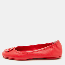 Tory Burch: Красные балетки 