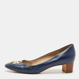 Tory Burch: Синие туфли 