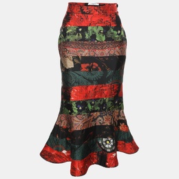 Givenchy: Многоцветная юбка 