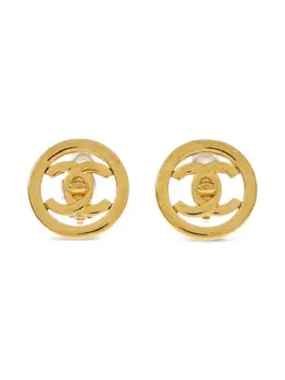 CHANEL Pre-Owned: Серьги 