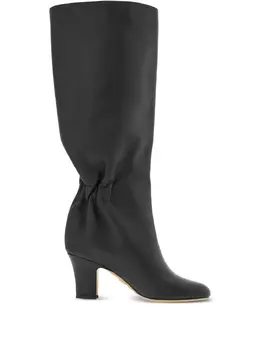 Ferragamo: Чёрные ботинки 