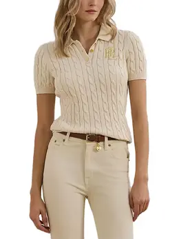 Lauren Ralph Lauren: Трикотажное поло 