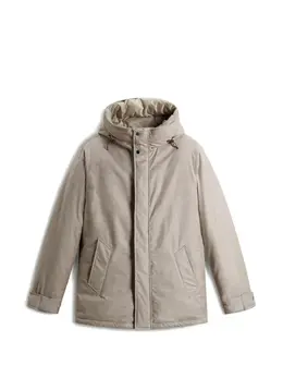 Woolrich: Пуховик с капюшоном 