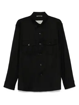 Canali: Рубашка из шерсти 