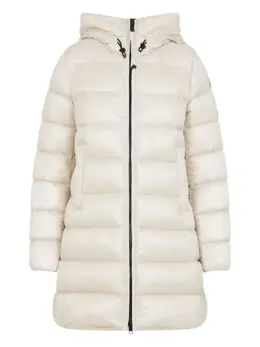Moncler: Пальто с капюшоном 