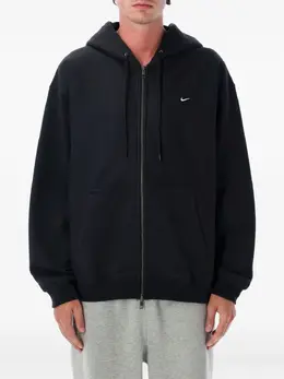 Nike: Чёрная толстовка 