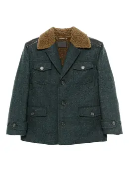 Prada Pre-Owned: Тёмное пальто 