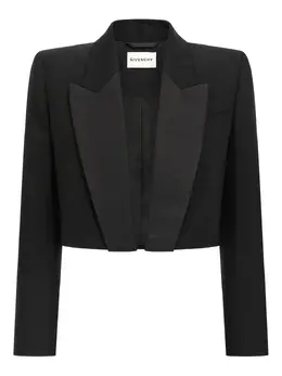Givenchy: Чёрный жакет 