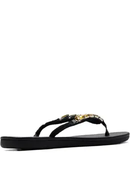Ancient Greek Sandals: Чёрные шлёпанцы 