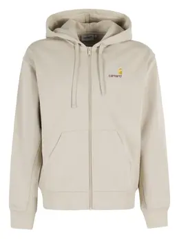 Carhartt WIP: Бежевая толстовка 