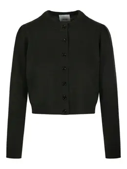 Allude: Кардиган с рукавами-фонариками 