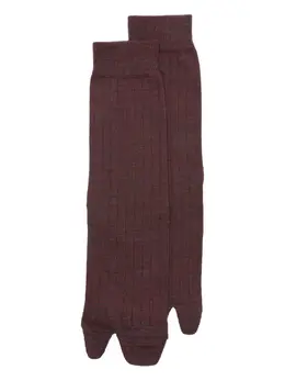 Maison Margiela: Тёмные носки  Tabi