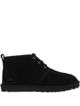 UGG: Чёрные ботинки 