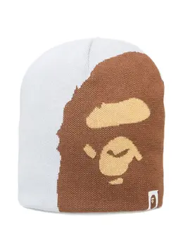 A BATHING APE®: Двухцветная шапка 