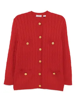 Céline Pre-Owned: Красный кардиган 