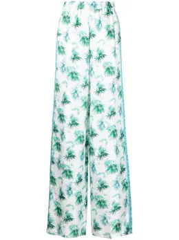 Max Mara: Брюки с принтом 