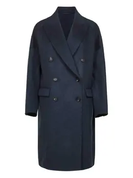 Brunello Cucinelli: Двубортное пальто 