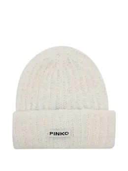 PINKO: Белая шапка 