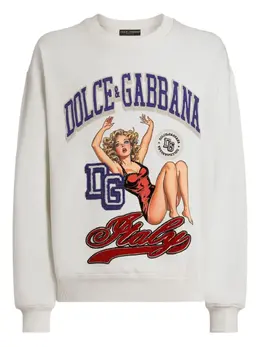 Dolce & Gabbana: Хлопковый свитшот 