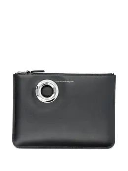 Comme Des Garçons Wallet: Чёрный кошелёк 