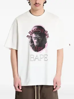 A BATHING APE®: Футболка с принтом 