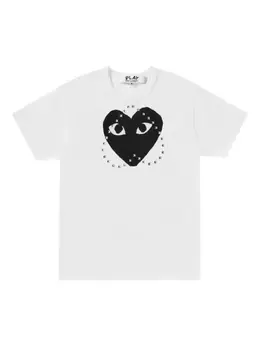 Comme Des Garçons Play: Футболка с принтом 