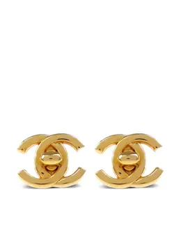 CHANEL Pre-Owned: Серьги 