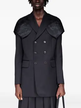 Simone Rocha: Двубортный плащ 